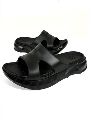 Givenchy Marshmallow Slide Sandals Black 39 EU NEW